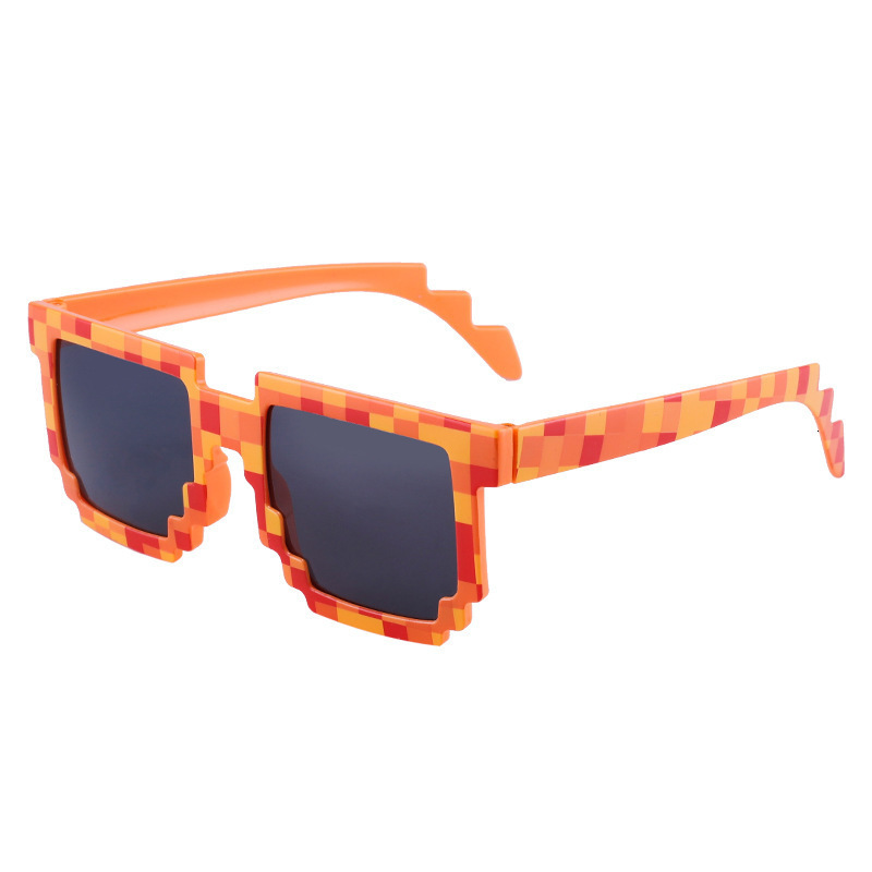 New Fashion Internet Celebrity Mosaic Glasses Personalized Street Photography Dance Performance Toy Sunglasses