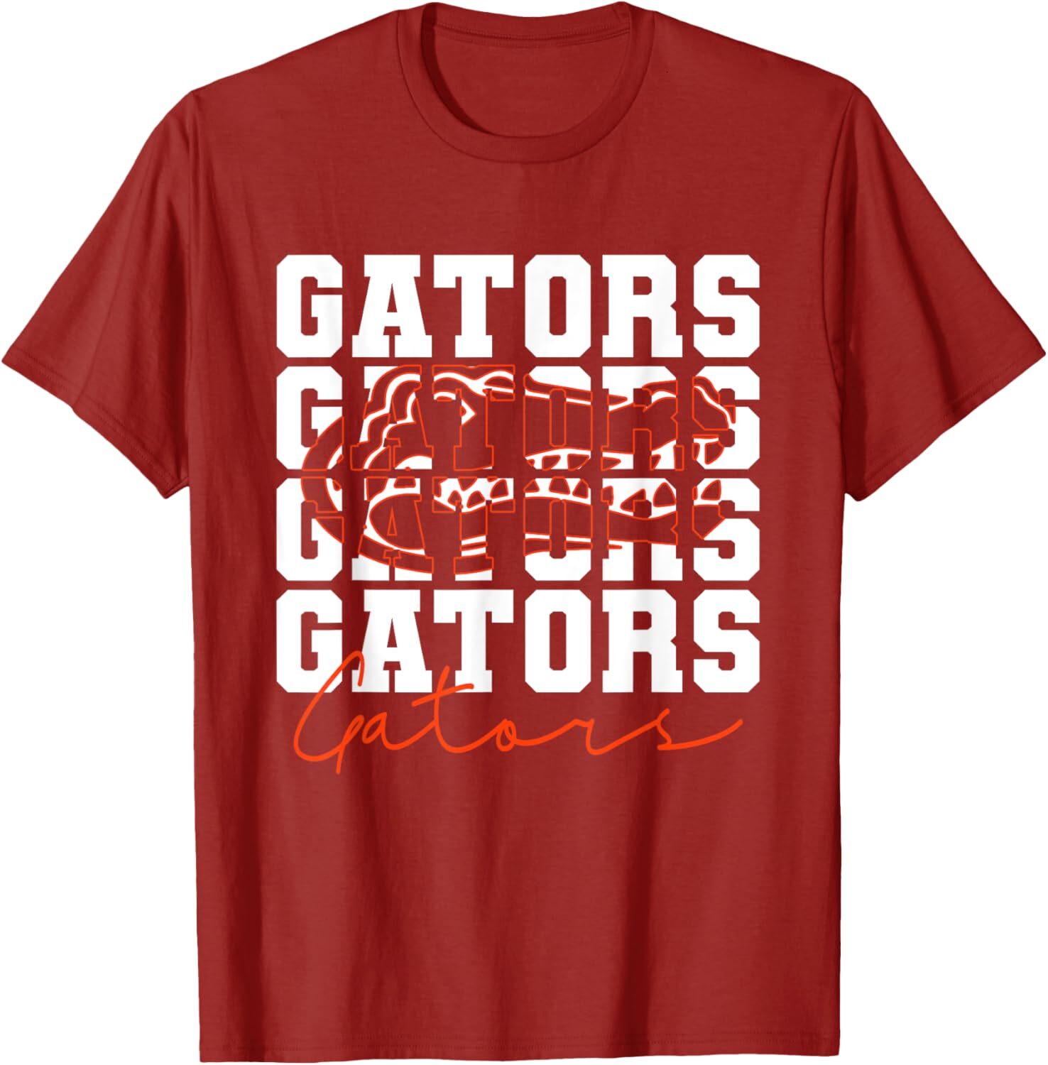 T shirt for Mens Gators Inspirational Design Gift For Men Women Girls Boys Graphic Tee Casual Tops Clothes Short sleeve cool