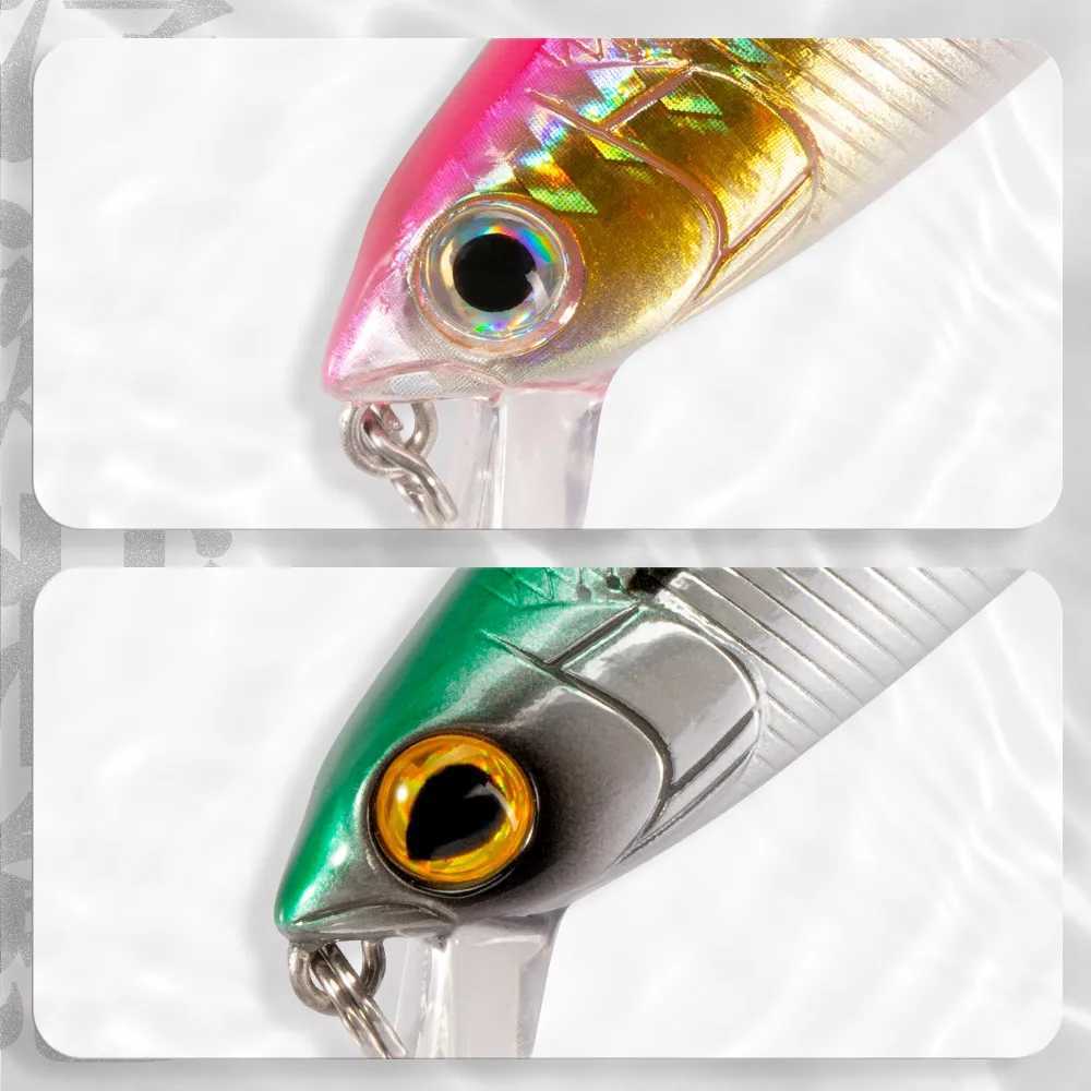 Hunthouse Jerkbaits Saruna Minnow Sea Fishing Lure Hard Bait 95mm/8Sg 12.5cm/17.5g 14.7cm/27g Solid Origin Hook For Seabass Z250411