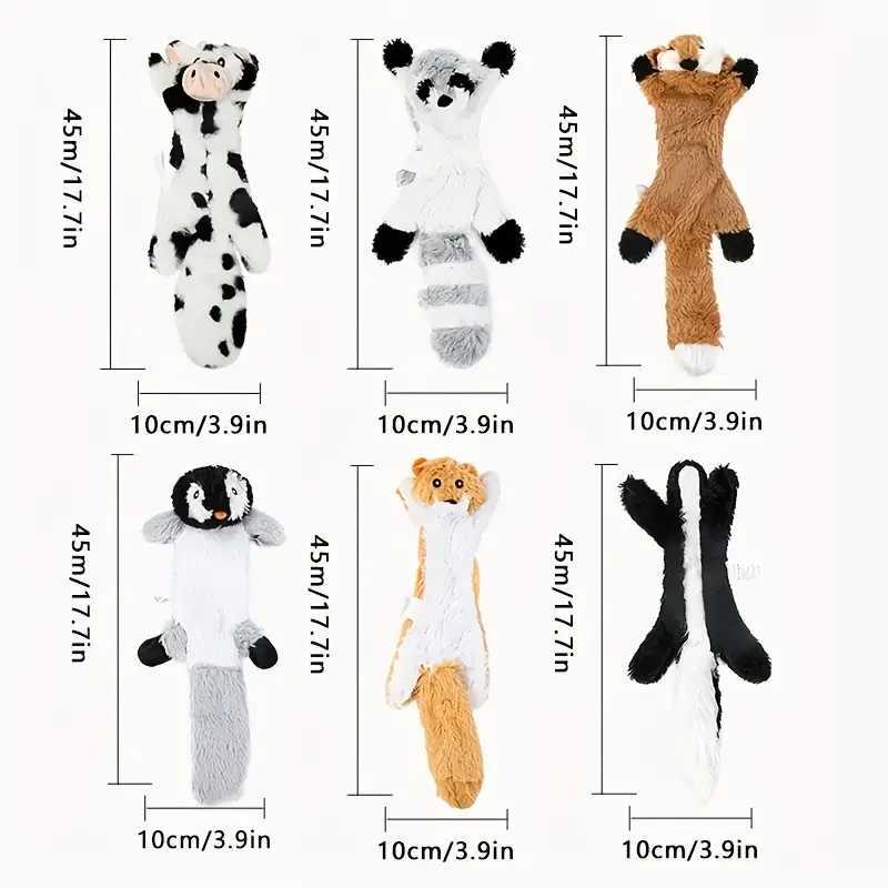High Quality Pet Toys Plush Sound Animal Bracket Toys Dog Toys Chewing Teeth Toys T2504012