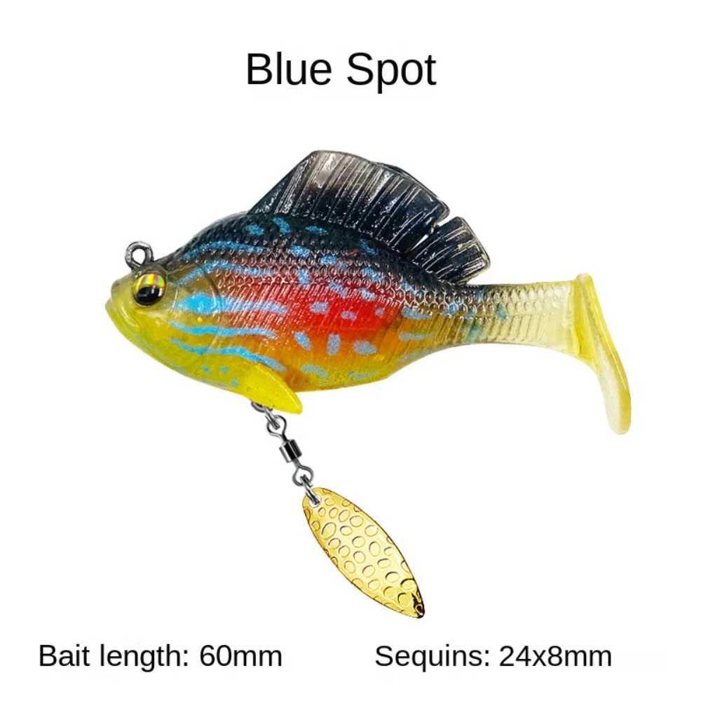 Dark Sleeper Fishing Lures For Perch Soft Plastic Bait Artificial Jig Swimbait Pike Bass Shad Trout Silicone Lure Sea Wobblers Z250411