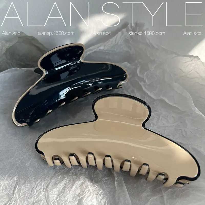 10.5cm large-sized hair clip hair clip hair clip Korean fashion hairstyle accessories for girls and womens thick hair Y2504012