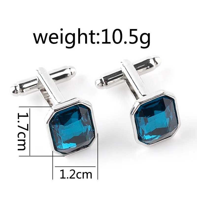Exclusive cufflinks for mens French shirts high-end formal dress buttons fashionable and classic mens French shirt cufflinksT250412