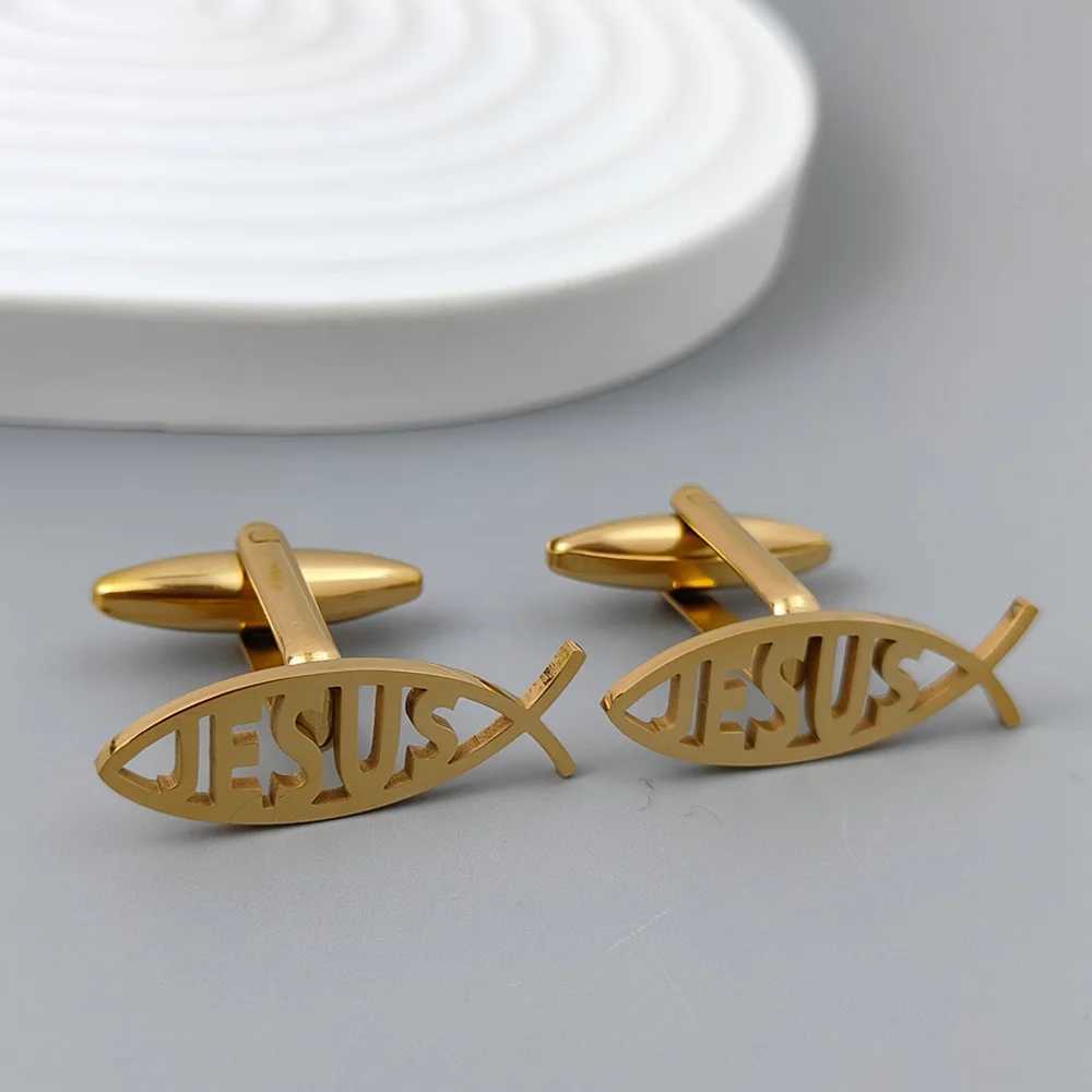High quality fish cufflinks new fashion jewelry fashionable shirts cufflinks mens wedding dresses button pins giftsT250412