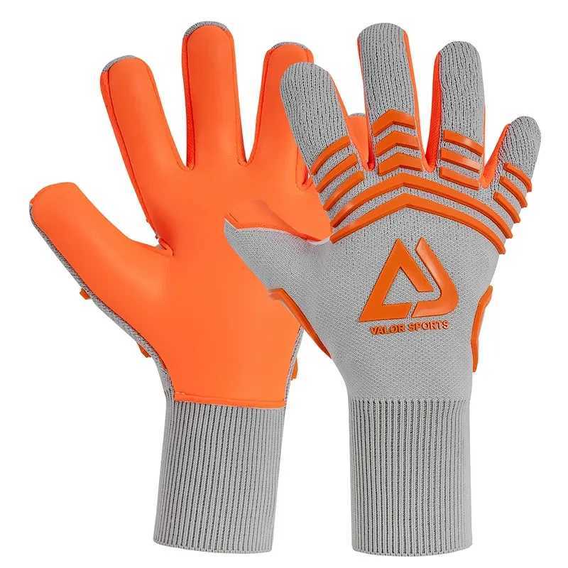 Inseam Clipping Mens Latex Goalie Soccer Gloves Adult Professional Football Protection Anti-slip Goalkeeper Guard Sports GlovesW251112