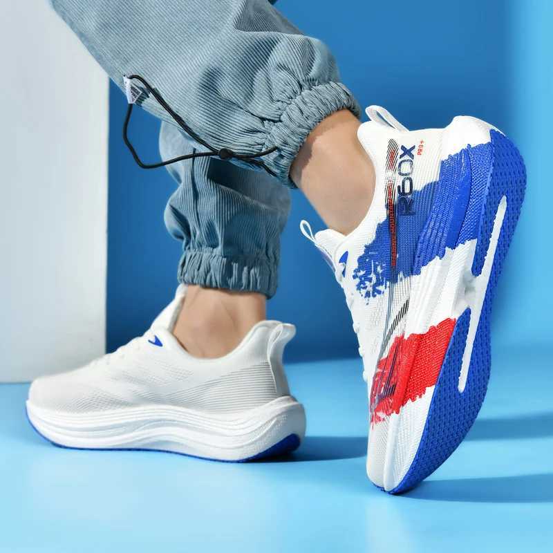 Supercritical E-TPU Marathon Running Shoes Cushioning Outdoor Jogging Summer Large Size Sneakers Original Fitness Training ShoesC250411