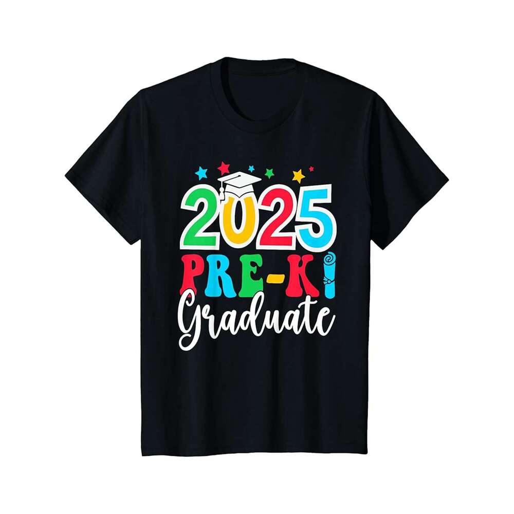 Designer T shirt Mens Pre-K graduate 2025 Preschool graduation class of 2025 Mens - 220g T shits