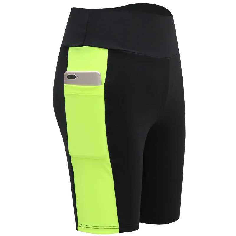2022 New Womens Fitness Shorts Yoga Shorts Slow Running Exercise Bicycle Running Shorts Y250412