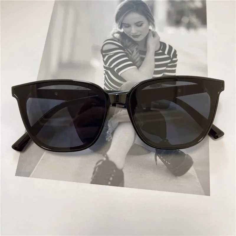 Retro Large Frame Sunglasses Men and Women UV Protection SunglassesC250411
