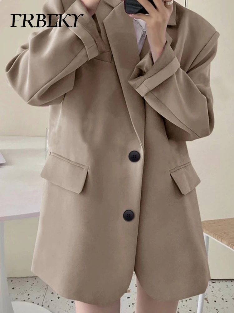 Womens Jacket SpringSummer Solid Color Set Fashion Leisure Comfort Clothing Coat 250407