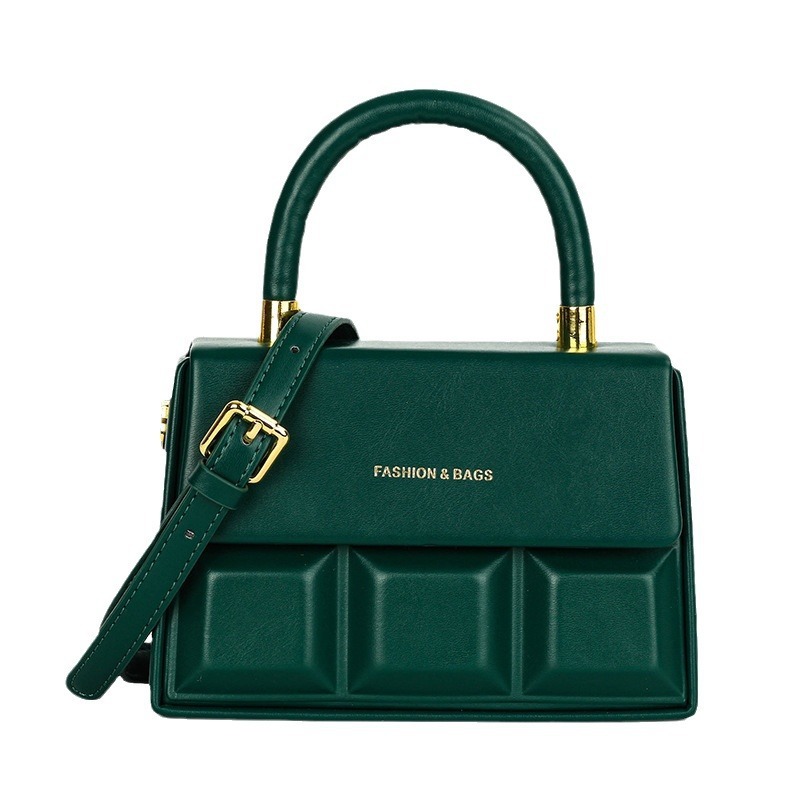 Small Square Women S Crossbody New Fashionable Lady Solid Color Premium Texture Single Shoulder Hand Held Box Bag Shoulder Bags