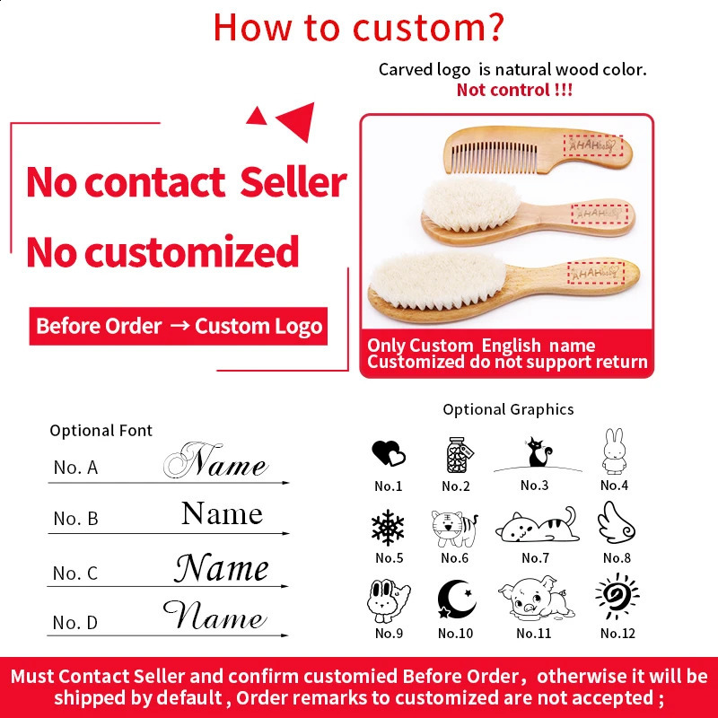 Custom Boar Bristle Hair Brush Women Hair Anti-Static Scalp Massage Comb Wood Hair Brush for Curly Thick Long Hair Detangler 250409