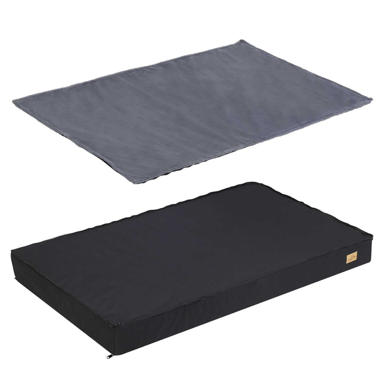 M L XL 2XL Dog Bed Giant Pet Orthopedic Bed Memory foam Base Flat noodles Matte Mat with Washable Cover Waterproof X250412