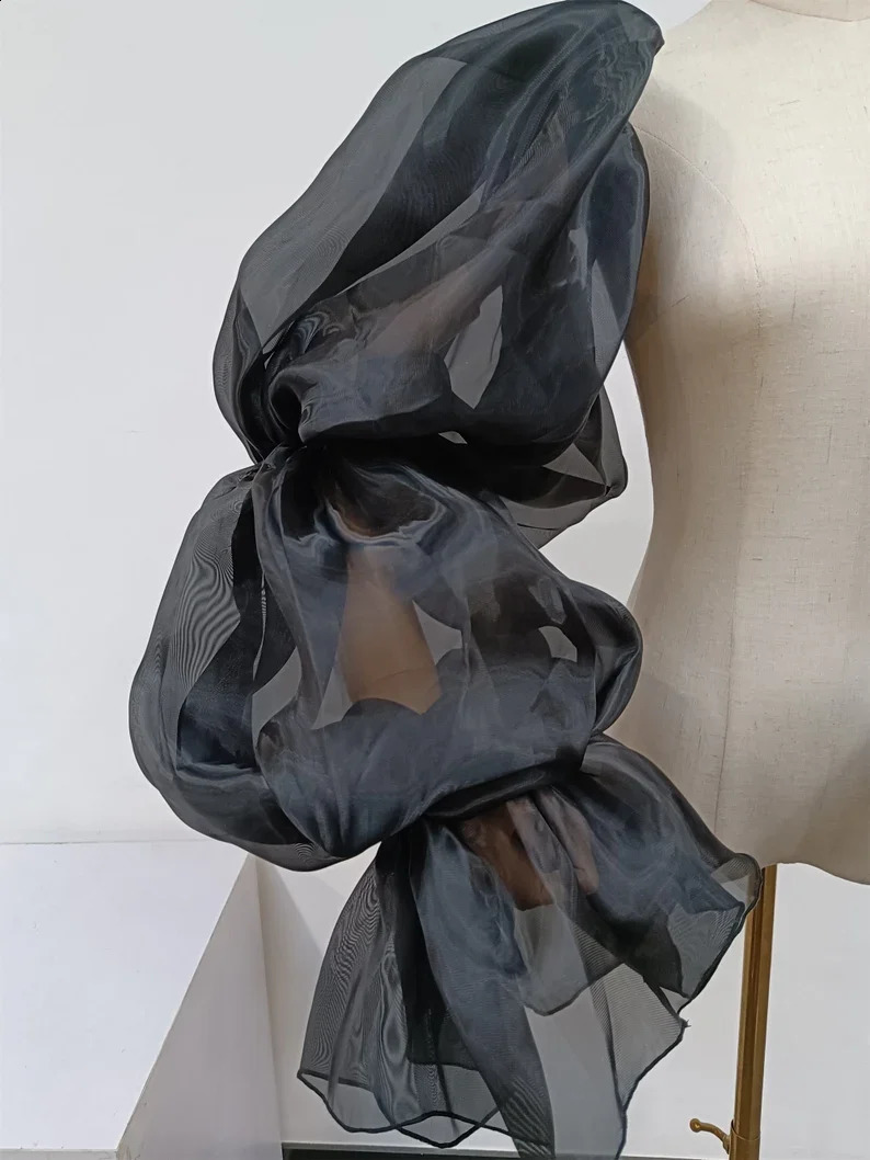 Organza Party Sleeves Formal Gloves Puffy Ruffles Wedding Sleeves Bride Accessory Special Ocn Accessories 250408