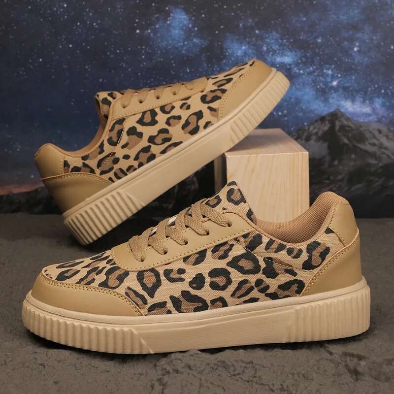 2025 Summer New Outdoor Walking Designer Fashion Skateboarding Shoes Leather Lace Breathable Slow Running Casual Sports Shoes