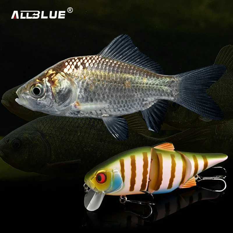 ALLBLUE Joint Fishing Lure 115MM 28.5G Floating Swimbait Lipless Crankbaits Wobbler Minnow Artificial Hard Bait Bass Pike Tackle Z250411