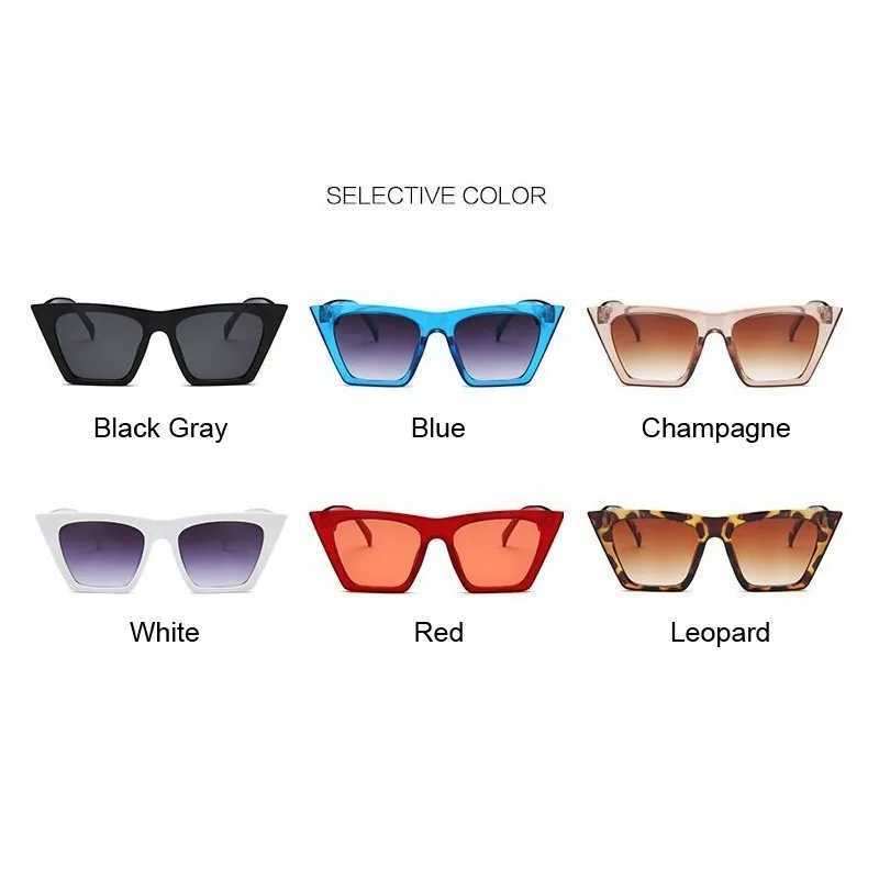 Fashion Square Sunglasses Woman Designer Luxury Man/Woman Cat Eye Sun Glasses Classic Vintage UV400 Outdoor Oculos De Sol Z250411