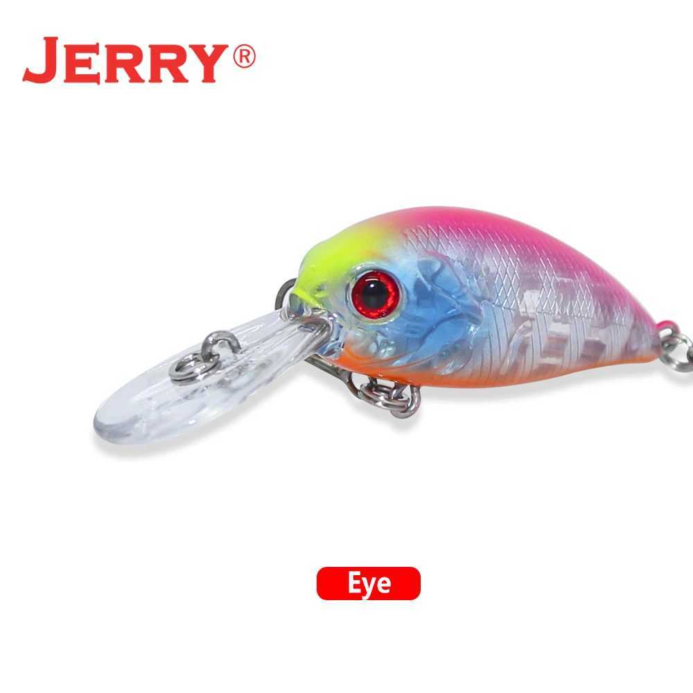 Jerry Scout Ultralight Floating Wobbler Deep Diving Artificial Bait 38mm Crackbait Bass Pike Perch Fishing Z250411