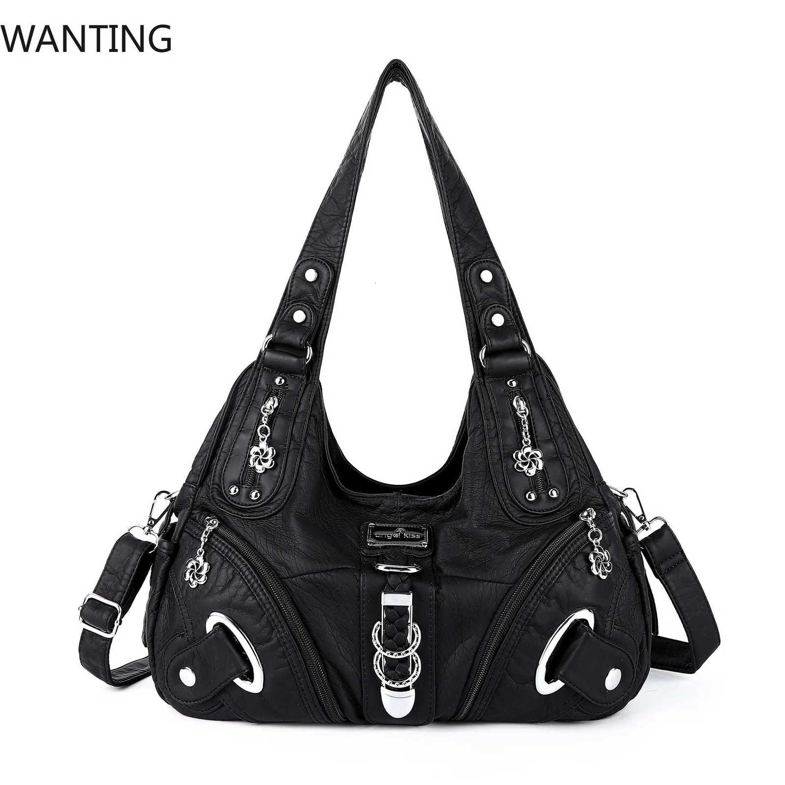 Vintage Big Bags for Women Handbags Top-handle Handbag Fashion Satchel Dumpling Pack Tote Shoulder Bag Hobos Large Purse BolsaW251111