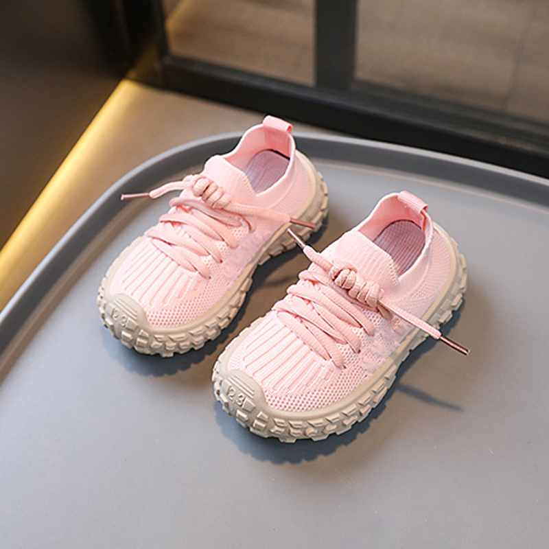 Fashion Sport Running Soft Casual Breathable Spring Autumn Kidszworld Baby Boys Girls Bottom Non-Slip Kids Sneakers Children Toddler Shoes Sizes 21 - 