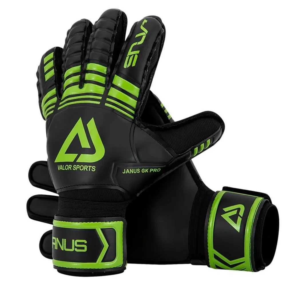 Mens Childrens Adults Professional Goalkeeper Gloves Finger Protection Thick Latex Football Football Goalkeeper Gloves 5-Finger Goalkeeper GlovesXJ250