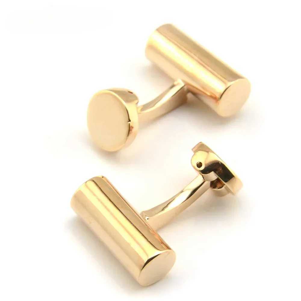 French shirt buttons mens cylindrical jewelry accessories gentlemens business party clothing cufflinks friends Fathers Day giftsT250412