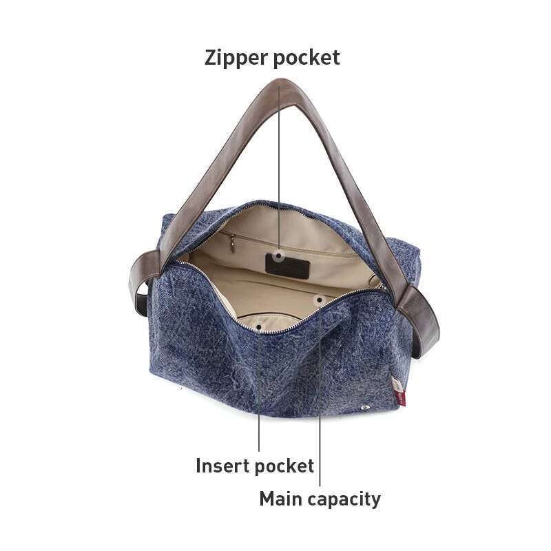 LA FESTIN Original 2025 New Trend Tote For Women Shoulder Crossbody Large Capacity Fashion Designer Leather Bag