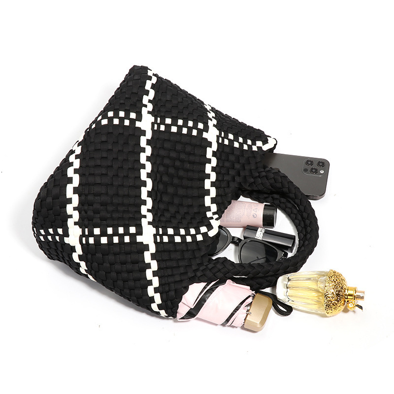 Woven Handbag Women's Retro Fashion Large Capacity Tote Bag Designer Handbag