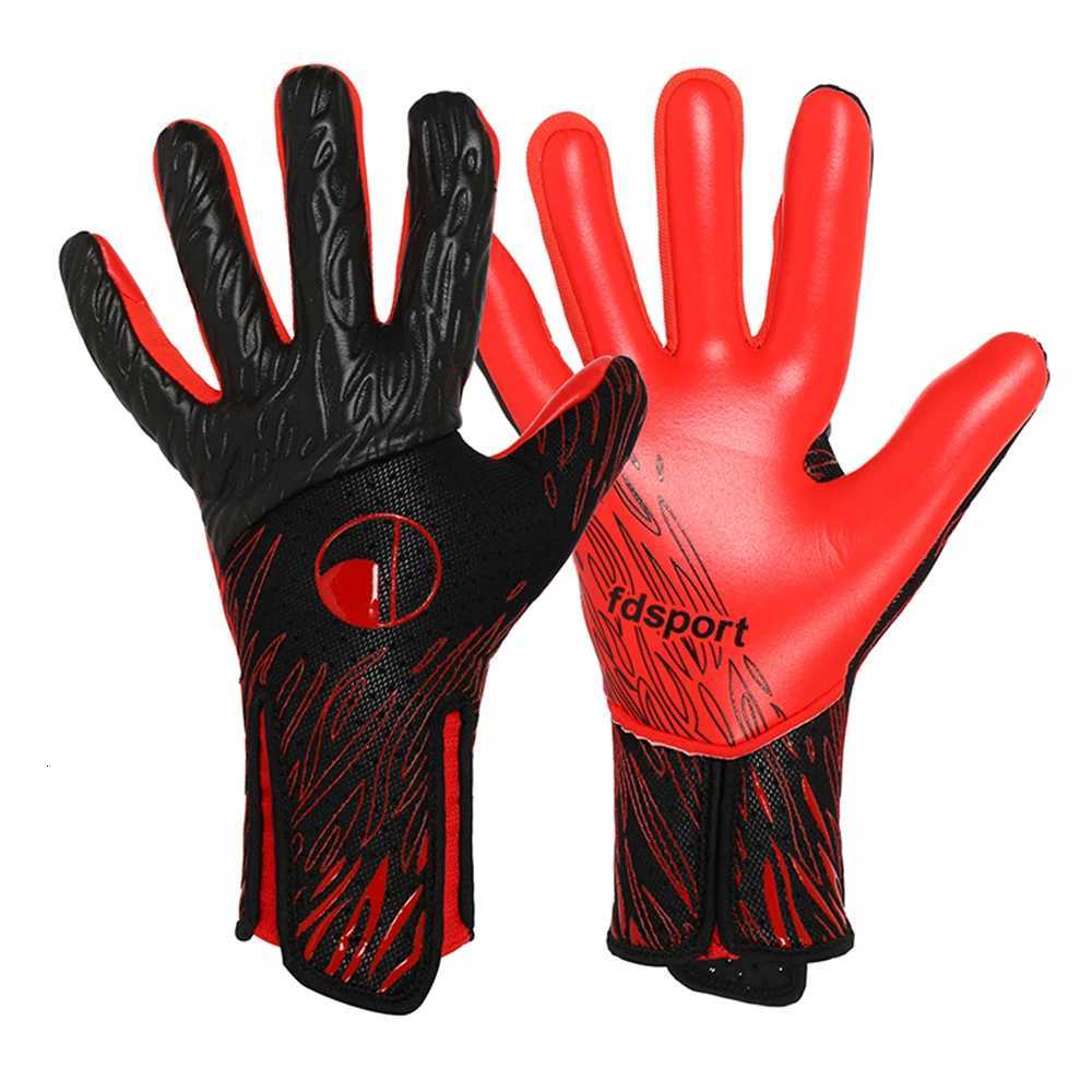 Professional Goalkeeper Gloves Mens Women Football Soccer Rugby Match Training Goal Keeper Protection Gloves Non-slip Full LatexW251112