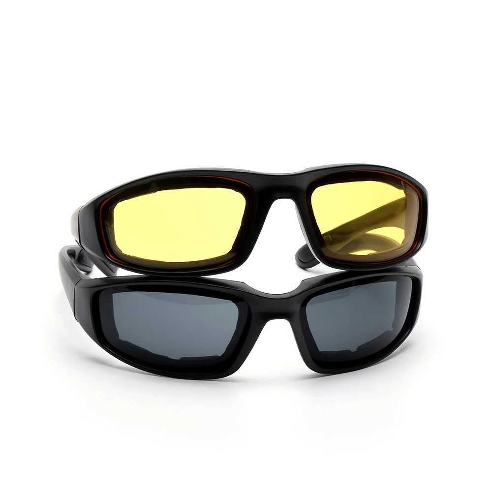 New Motorcycle Riding Glasses Cool Goggles Outdoor Sport Protective Gears Windproof Dustproof Scooter Sunglasses Eye Protection Z250411