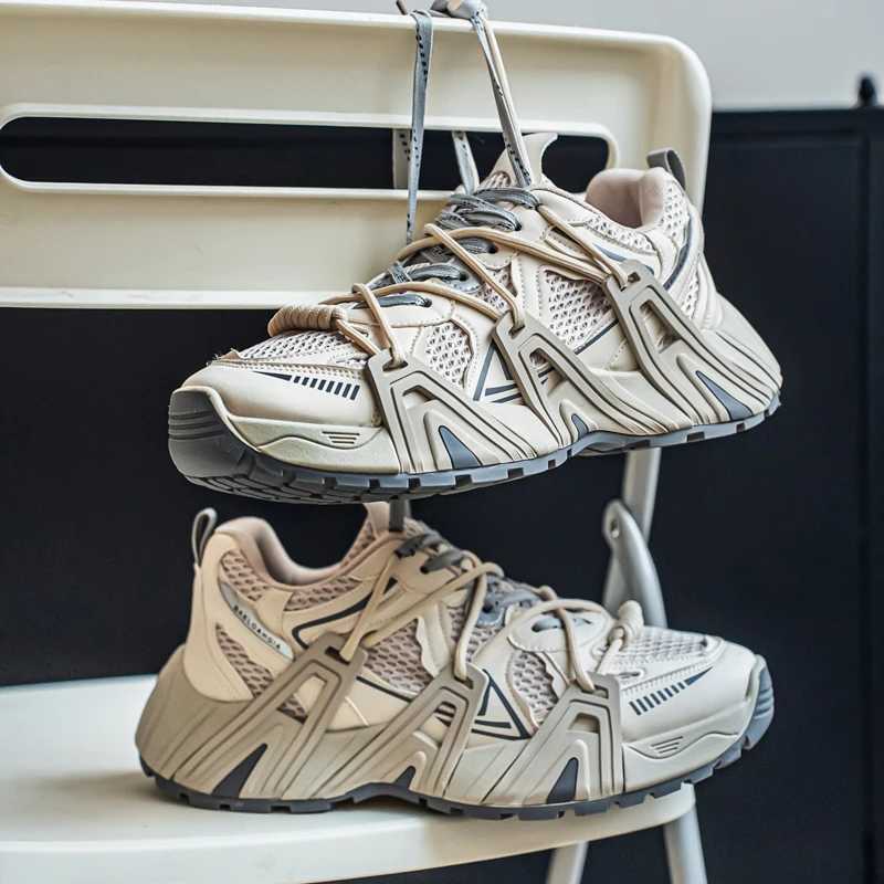 Mens Casual Sneakers Retro To Do Old Lovers Sports Platform Running Shoes High Quality Luxury Fashion Mens SneakersC250411
