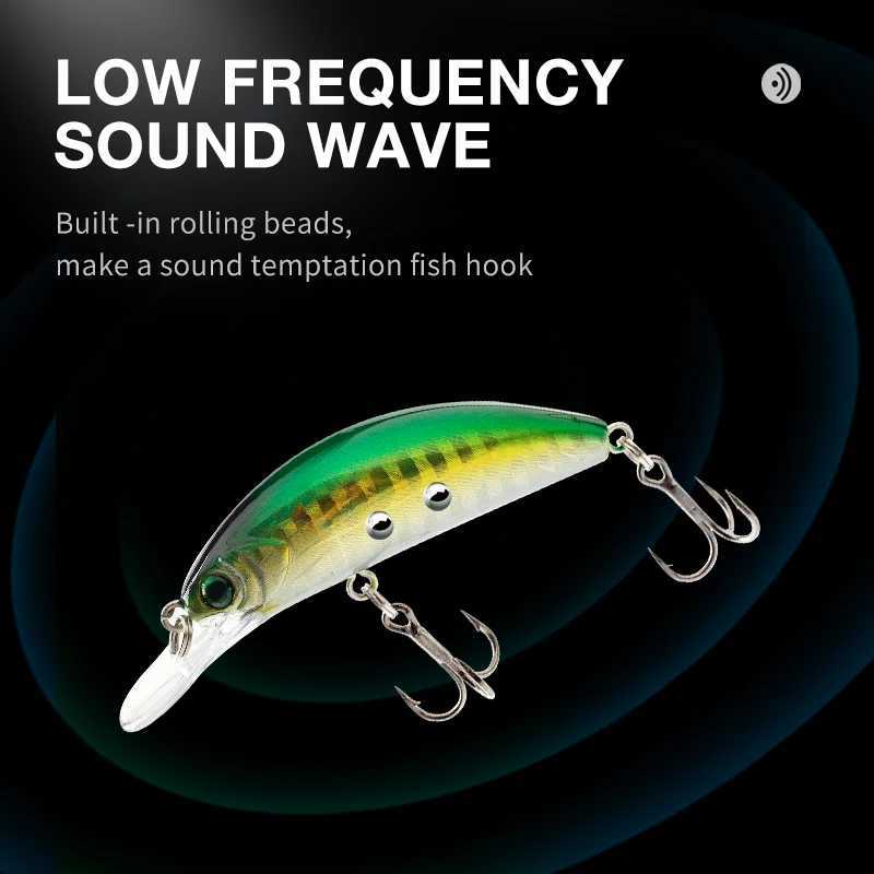 Banshee CRANK MINNOW Floating 4.7g 54mm Hot Model Fishing Lure Hard Bait Wobbler Crank Quality Professional Depth 2.0-2.5m Z250411