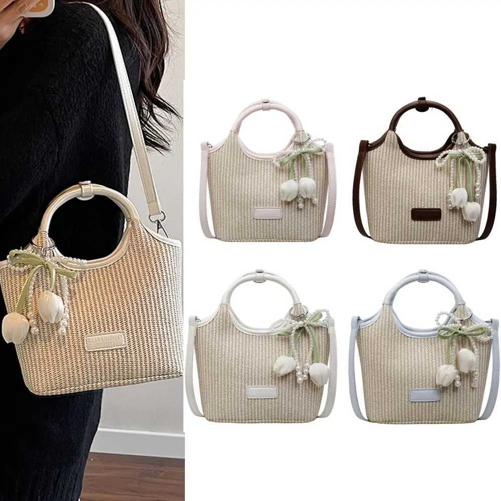 Adjustable Strap Tote Bag Casual Large Capacity PU Shoulder Bag Lightweight Women Handbag For Travel Work Beach Gym StoreT2511112
