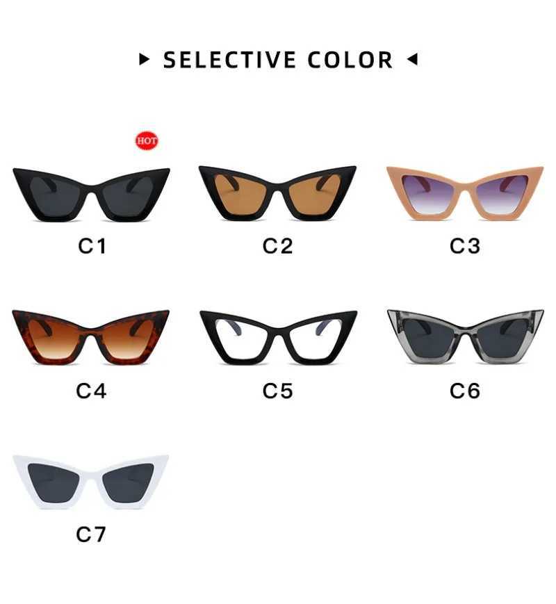 Big Frame Vintage Square Sunglasses Women Men Cat Eye Sun Glasses Eye Glasses Goggle Square Male Female Rectangle Sunglasses Z250411