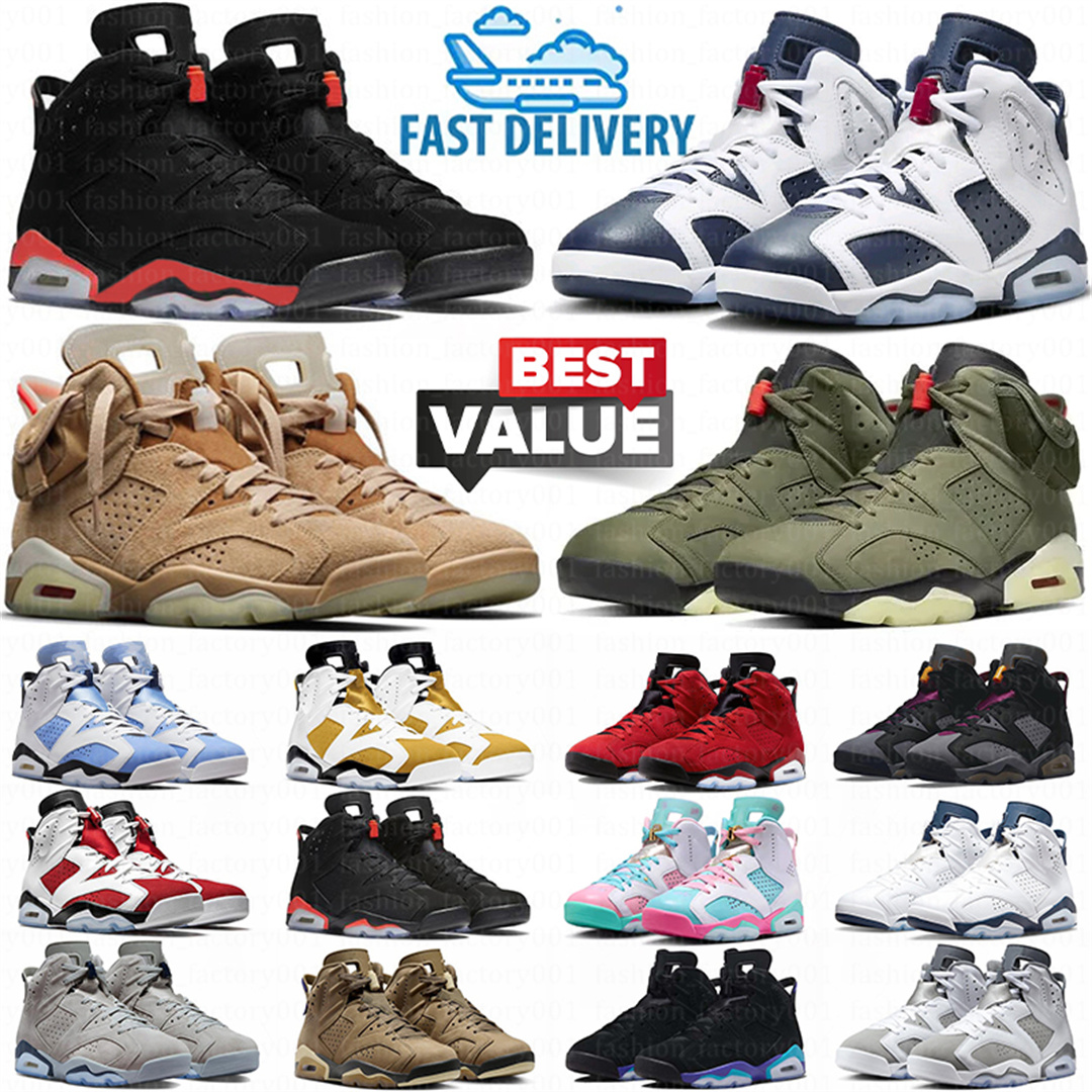 6s Mens Basketball Shoes Reverse Infrared 6 Aqua Toro Bravo Yellow Ochre Cool Grey Georgetown Metallic Silver UNC Red Oreo British Khaki Trainers Sports Sneakers