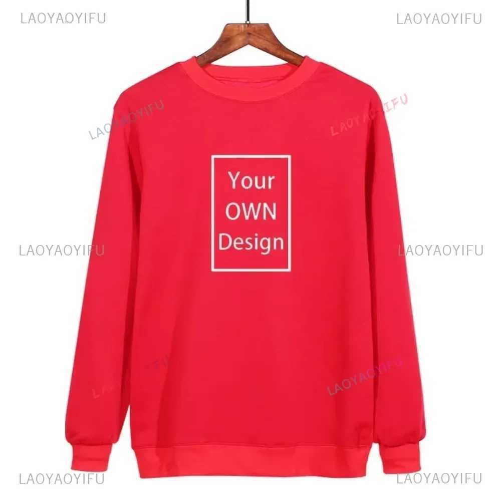 POD customization New 2025 Your OWN Design Brand /Picture Custom Men Women DIY Hoodie Sweatshirts Hoody Clothing Multicolour Loose FashionT251112