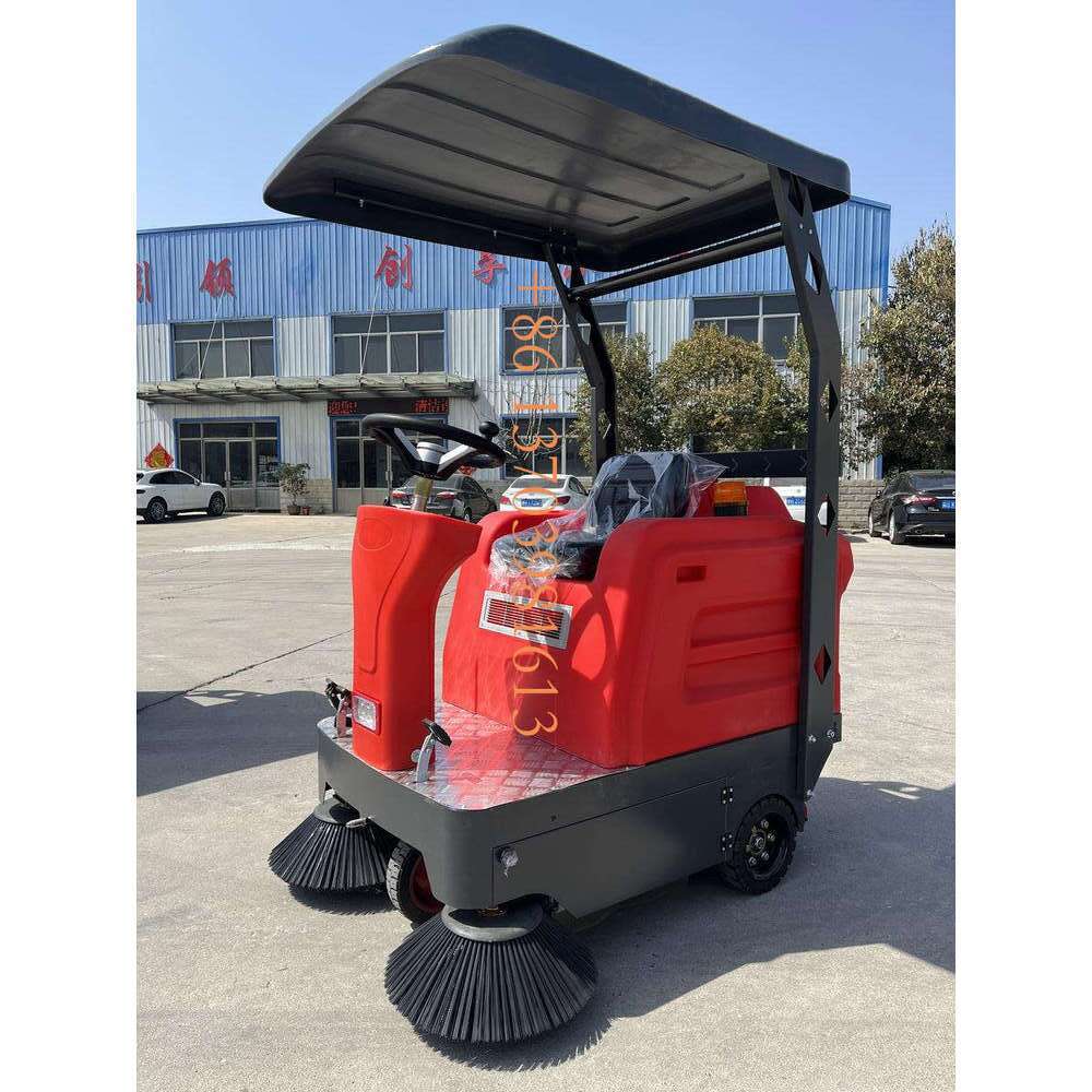 Large Capacity Rolling Brush Road Sweeper Street Cleaning Machine