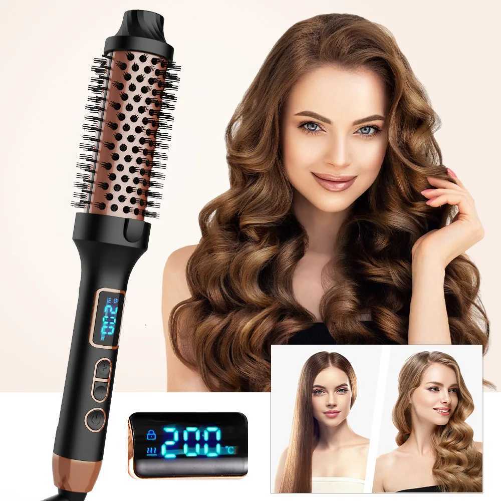 Negative Ion Electric Curling Cb 2-in-1 Adjustable Temperature Ceramic 38mm Hair Curler B Professional Salon Quality H251112
