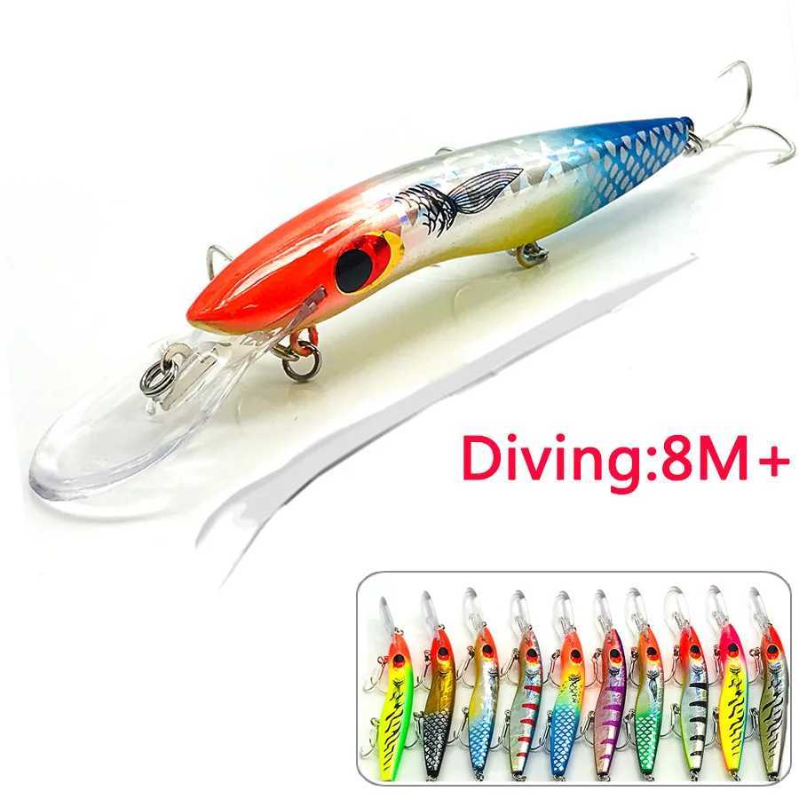 Jerkbait Minnow Wobbler For Pike/Fish Swimbait Deep/Hard/Big/Fake/Artificial Bait For Fishing Lure/Baubles/Tackle/Crankbait/Carp Z250411