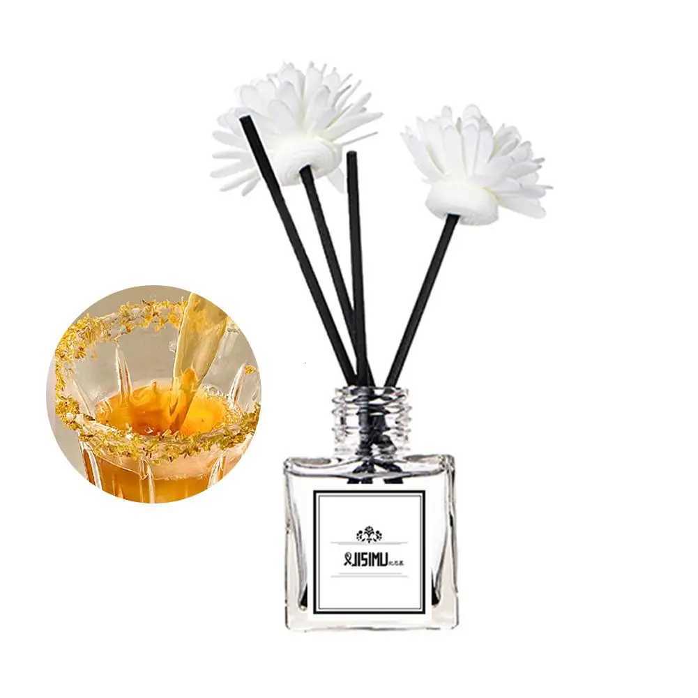 50ml Flameless Home Fragrance Room Perfume Liquid Jasmine Diffuser Flower Oil Reed Aromatherapy With Plastic Essential Bott F6X6 X251112