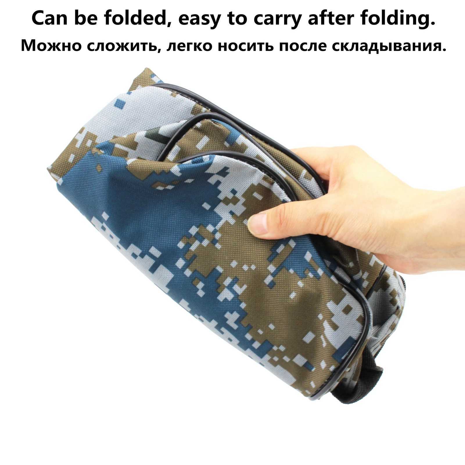 NEW 60cm length Collapsible Waterproof Fishing Bag Nylon Large Capacity Multi-Purpose Outdoor sports Portable Fishing rod bag Z250411