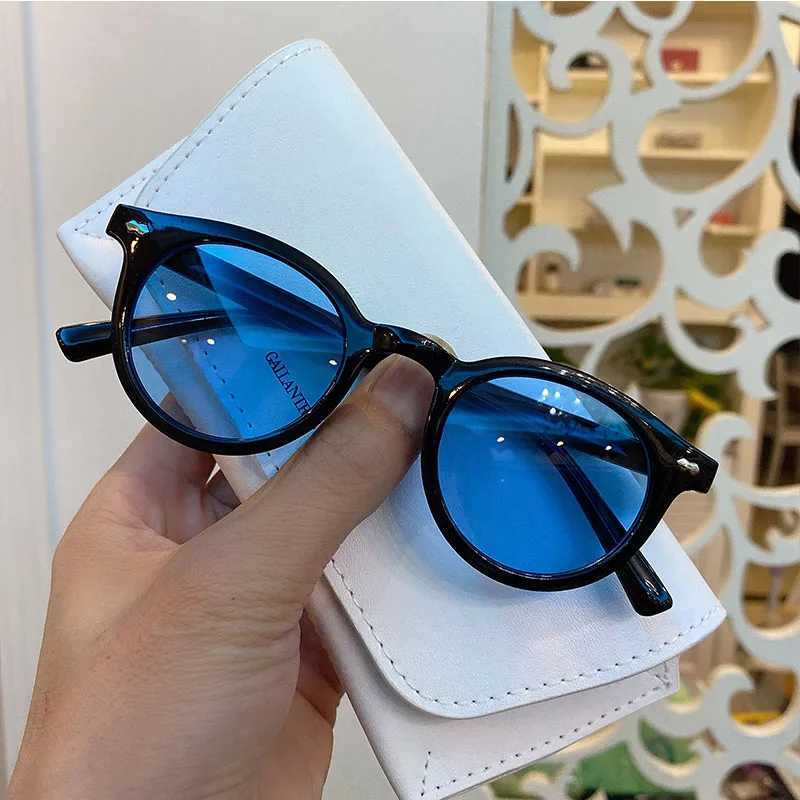 OIMG NEW Women Sunglasses Fashion Big Round Sun Glasses for Female Oversized Shades Vintage Jelly Color Pink Sunglass UV400C250411