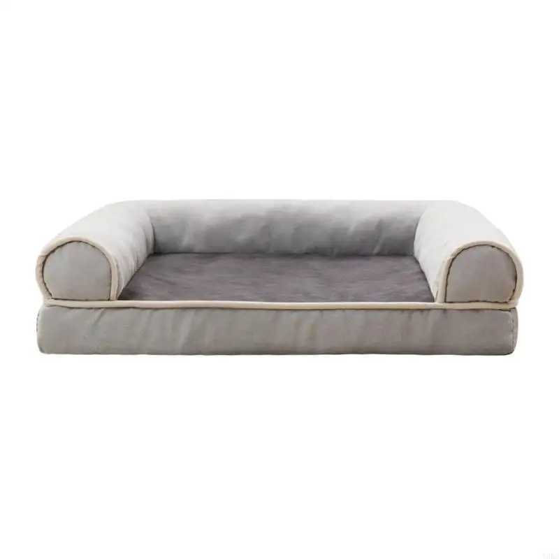 Y88C Dog Bed Fashion Nest for Small Puppies and Kittens Rectangular Basket Pet Bed Detachable Mat X250412