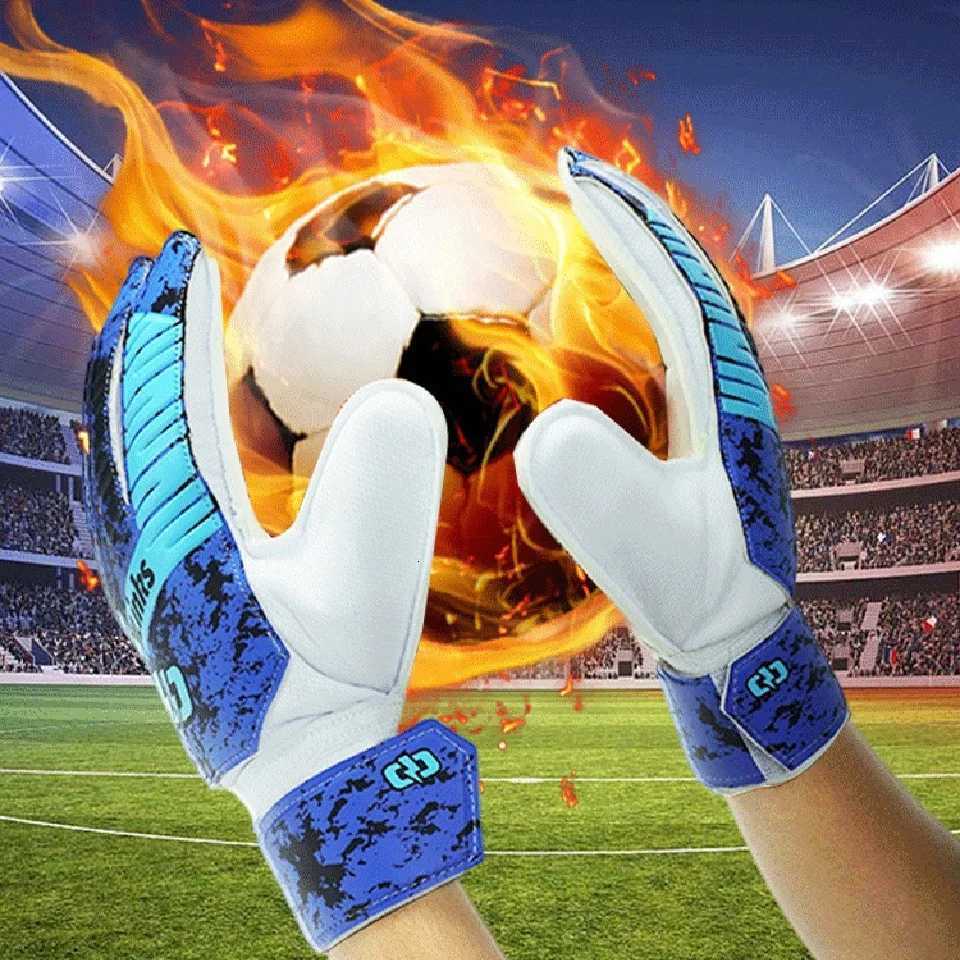 Loogdeel Football Sports Goalkeeper Gloves Adult Children Professional Goalkeeper Finger Protection Anti-slip Training GlovesW251112