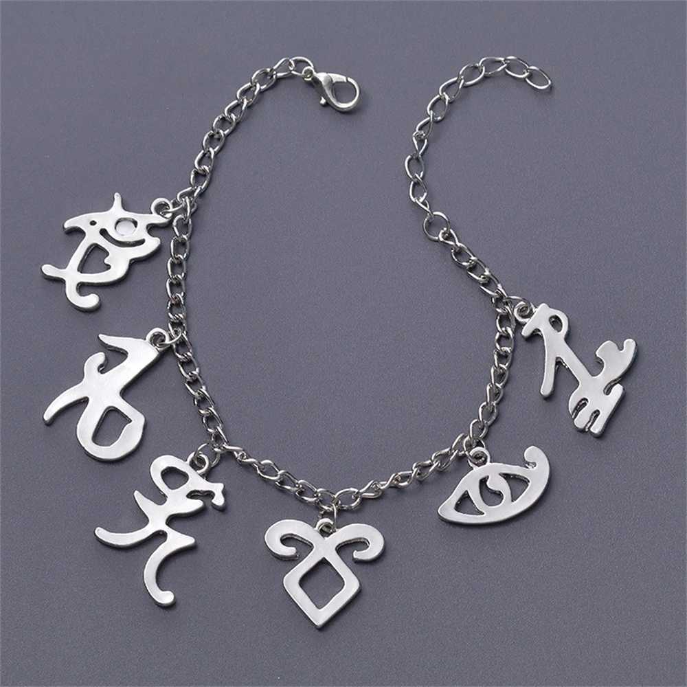 Hot The Mortal Instruments City of Bones Bracelet Inspired Angel Power Rune Symbols Bracelet Shadowhunters Ispired Charm JewelryC250411
