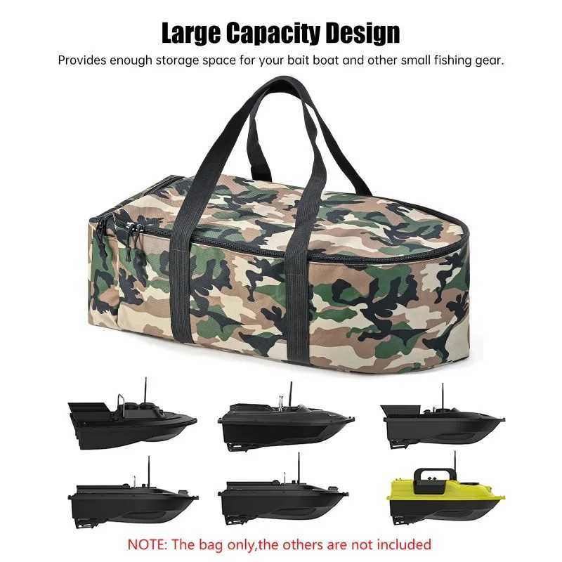 Portable Fishing Remote Control Boat Bag Fishing Rod Waterproof and Tear Resistant Outdoor Storage Bag for Boats Accessory Z250411