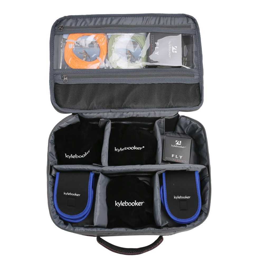 Fishing Reel Bag Portable Fly Fishing Reel Case Fishing Tackle Carry Storage Bags Z250411