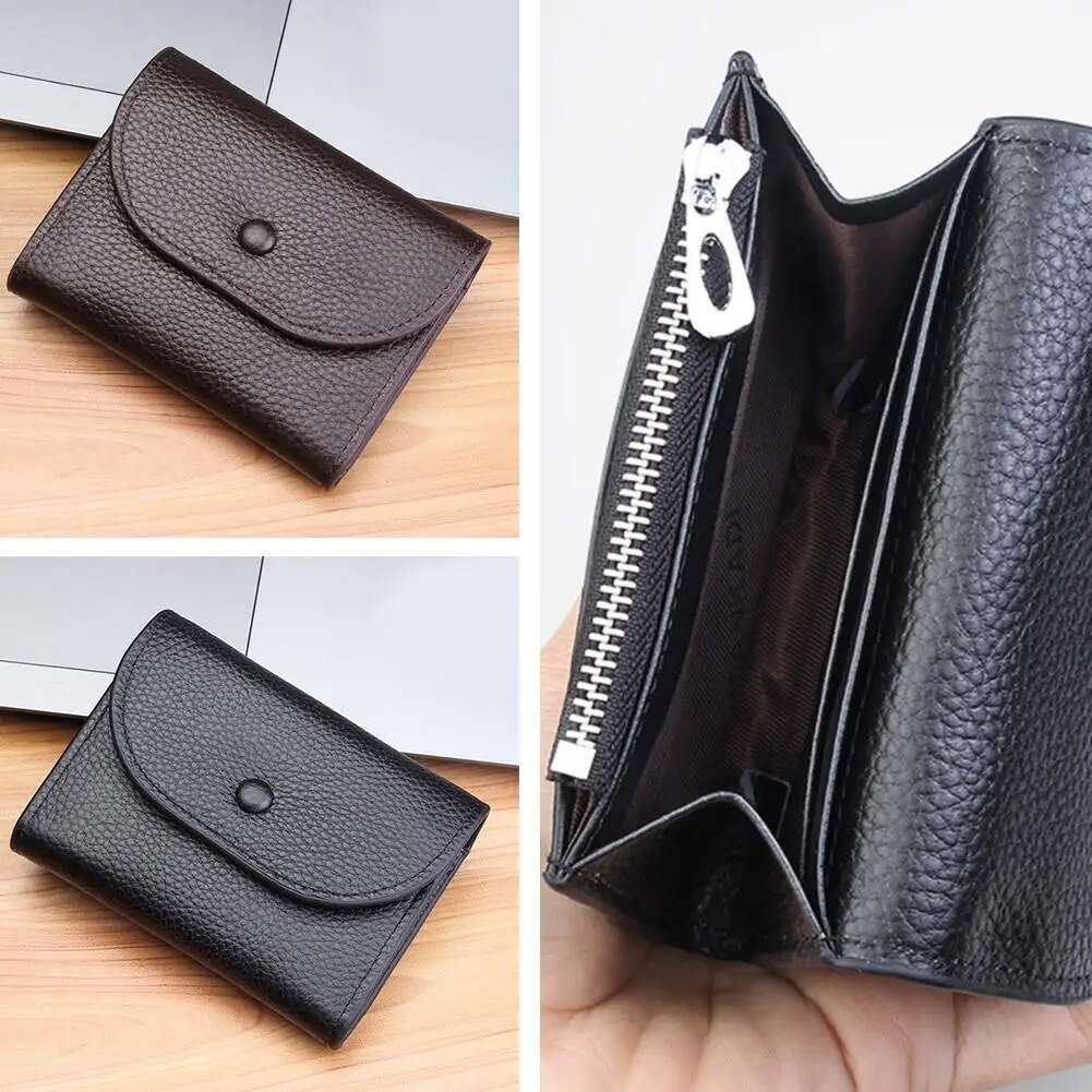Women Pu Leather Card Holders Female Cowhide Small Cute Wallet Portable Clutch Coin Wallets Bags Purses Fashion K1q2 ddmythur