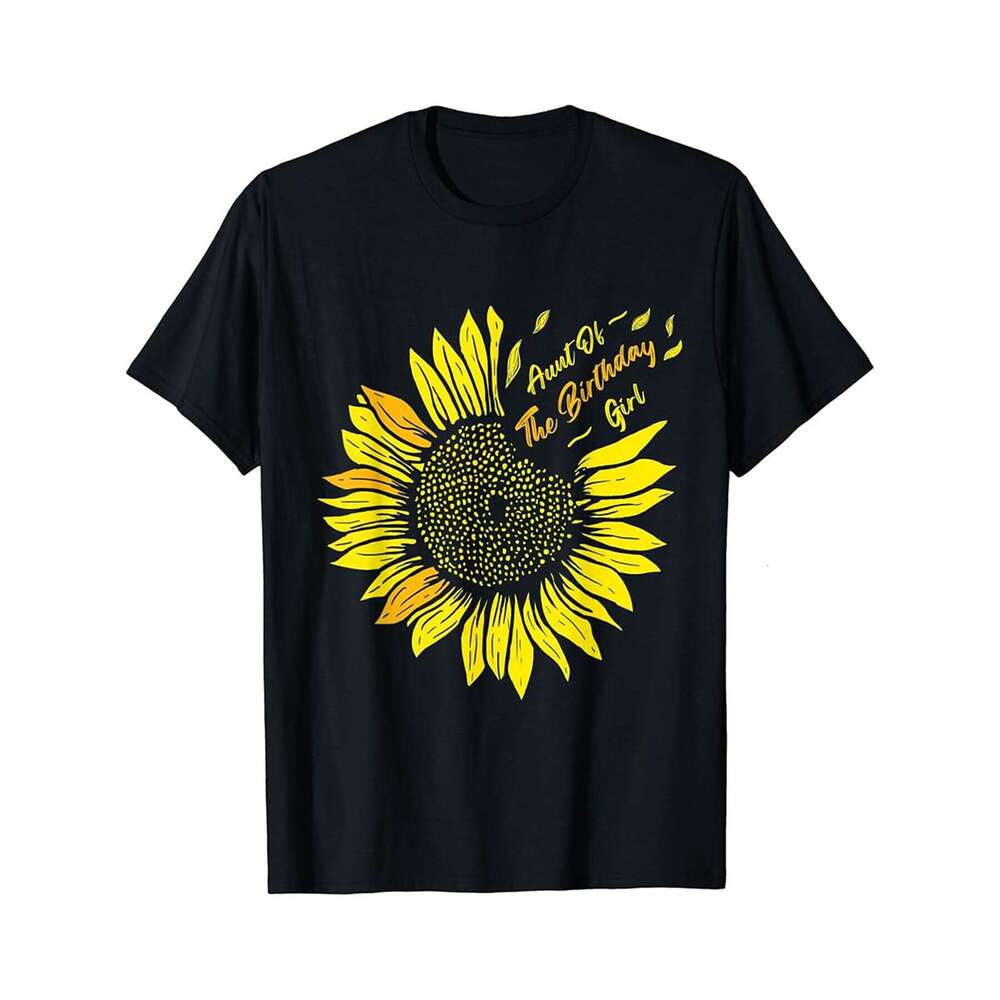 Designer T shirt Aunt of the Birthday Girl Gift For Men - 220g T shits