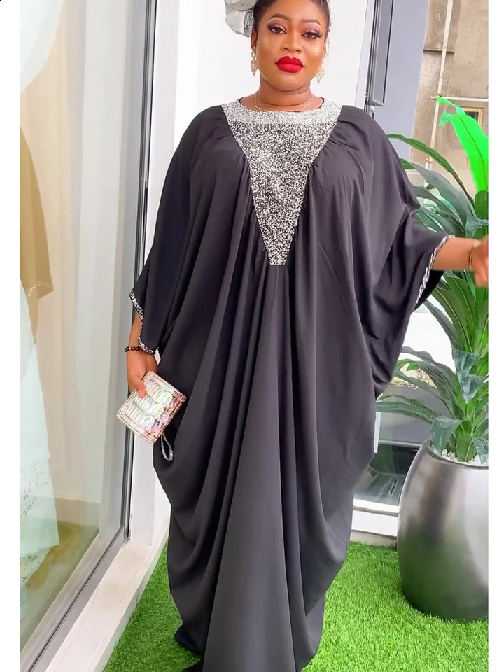Abayas for Women Dubai y African Muslim Fashion Dress Caftan Marocain Wedding Party Boubou Robe Djellaba 250411